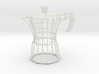 Moka Coffee Pot Wireframe 3d printed 