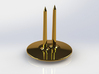 Corn Cob Holder- Tines 3d printed Gold Plated Brass Tines