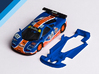 1/32 Ninco McLaren F1GTR Chassis for NSR pod 3d printed Chassis compatible with Ninco McLaren F1GTR body (not included)