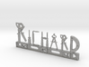 Richard Nametag 3d printed 