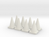 Road Cone 8 Pack 1-87 HO Scale 3d printed 