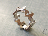 Carousel Origami Horses Ring 3d printed 
