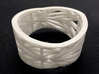 Linear Bracelet 3d printed PLA White Plastic
