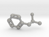 Amphetamine (Adderall, Speed) Molecule Keychain 3d printed 