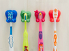 Toothbrush Holder (Boy) 3d printed 