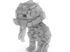Minecraft Rock Monster 3d printed 