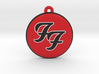 Foo Fighters Logo Pendant / Ornament 3d printed 