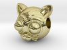 Reversible Cat head pendant 3d printed 