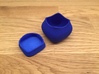 Jewel ring or cufflink keeper (BASE only) 3d printed Lid and base shown