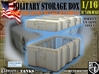 1-16 Military Storage Box FUD 3d printed 
