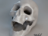 Skull ashtray 3d printed 