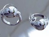Bubbles Ring US Size 5 ¾ UK Size L 3d printed 