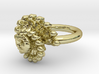 Golden Spiral Ring UK Size M 3d printed 