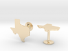 Cufflinks - Choose Any State (Texas) 3d printed 