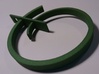 Spiral pendant 3d printed Green Processed Versatile Plastic