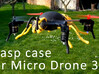 "wasp case" for the Micro Drone 3.0 3d printed wasp case for Micro Drone 3.0, 3D printed in yellow nylon