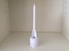 Apple Pencil Rocket Dock 3d printed Home printed. Shapeways has a much better finish