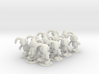 Rabbit Zoetrope Walk Sequence 3d printed 