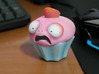 Cupcake Monsters - STRAWBERRY PINK 3d printed 