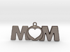 Love Mom Pendant 3d printed 