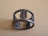 Royal Flush Spades Ring  3d printed 