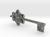 Vault Key Necklace Pendant 3d printed 