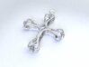 Cross Pendant of Hope medium 3d printed 