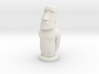 Moai Pawn 3d printed 