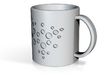 Caffeine Molecule Coffee Cup, Coffee Mug 3d printed 