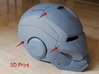Iron Man Helmet Detailing Screw (Only One) 3d printed 