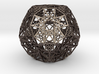 Truncated Hyper-Dodecahedron 4.2" 3d printed 