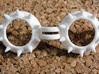 Goggles Punk Goth Spiked 1/3 SD doll scale 3d printed 