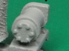 HO scale Turbo Generator for steam locos x12 3d printed Drill here for exhaust pipe.