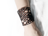 Voronoi bracelet #1 (MEDIUM) 3d printed 