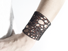 Voronoi bracelet #1 (LARGE) 3d printed 