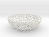 Fruit bowl (34 cm) - Voronoi-Style #1 3d printed 