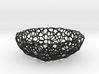 Mini Key shell / bowl (8 cm) - Voronoi-Style #1 3d printed 