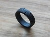 Fenrir Size 9 3d printed Fenrir ring - Matte black steel