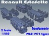 1-220 R-Estafette Gendarmerie SET 3d printed 