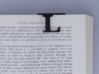 Bookmark Monogram. Initial / Letter  L  3d printed 