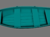 1/35 USN Wherry Life Raft Boat (Dinghy) 3d printed 
