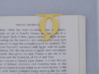 Bookmark Monogram. Initial / Letter Q              3d printed 