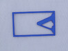 Bookmark Monogram. Initial / Letter V 3d printed 