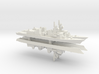 Murasame-class destroyer x 4, 1/2400 3d printed 