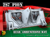 2S7 PION Ammunitions Bay (1:35) 3d printed 2S7 PION Ammunitions Bay