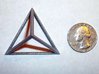 Tetrahedron 1.75" 3d printed 