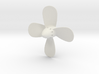 Titanic Propeller - 4-Bladed Scale 1:100 3d printed 