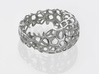 Wide designer  Aesthetic, Custom ring #Voronoi 3d printed 