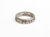 Sir Francis Drake Ring - Uncharted 3 Version 3d printed U3 ring in polished nickel steel