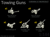 Towing Guns - (PAK36 / IG18 / Flak30) 3d printed 